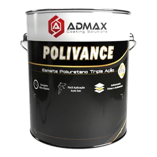 Revestimento industrial Polivance Admax Tintas para proteção técnica de superfícies especiais